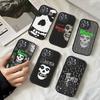 The Misfits Glenn Danzig Phone Case For Iphone 16 15 14 13 12 11 Pro Max Plus Leather Soft Back Cover