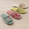 Sybilla Senko Flower Garden 2 Size M 47123 Slippers, (approx. 22-24cm), Beige,