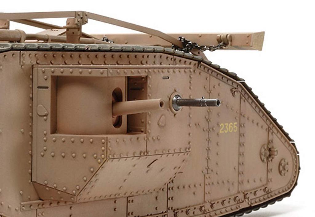 Tamiya Tank Series 57 British Army Mark IV Male Tank Plastic Model Kit 30057 1/35 No. (Single Motorized)