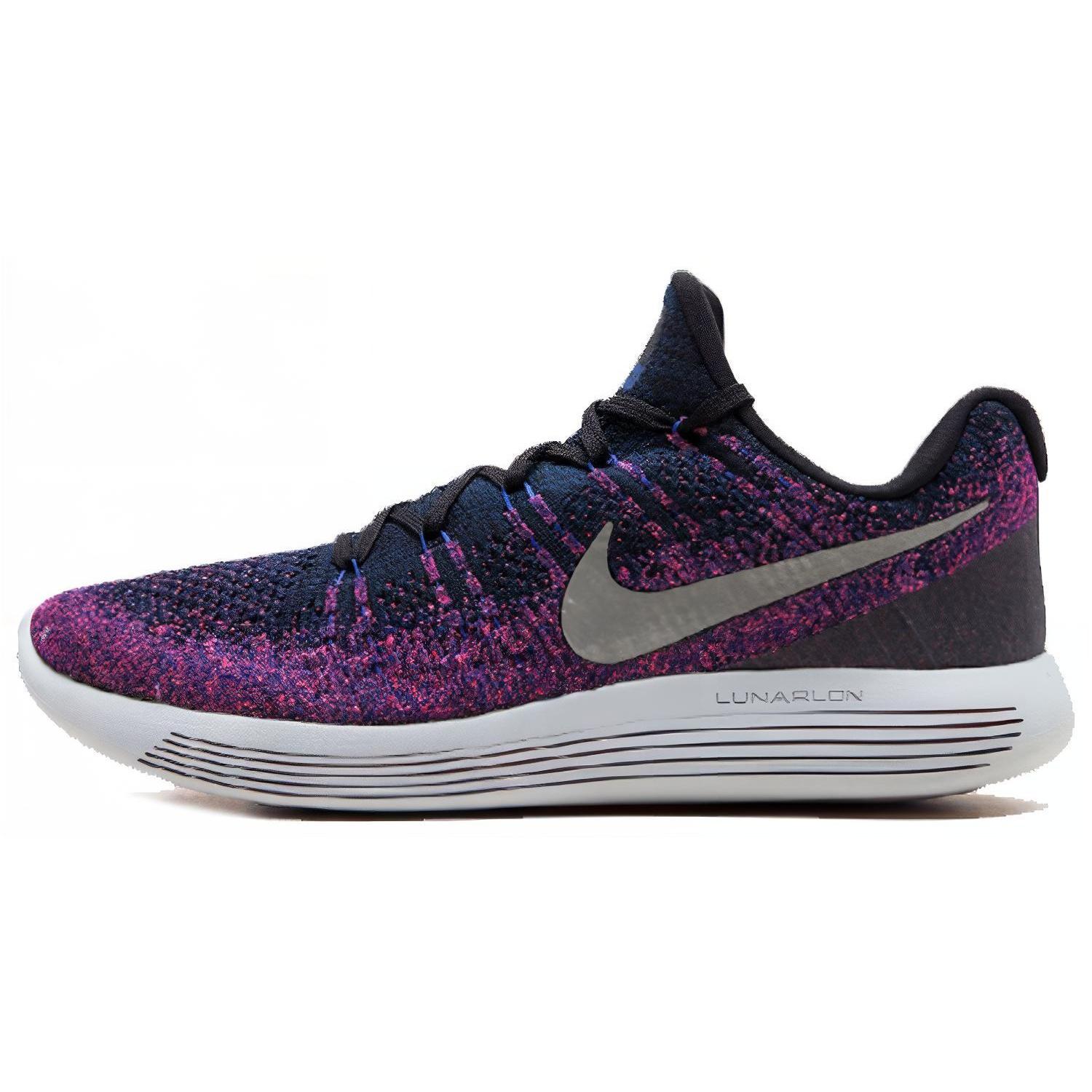 Nike LunarEpic Low Flyknit 2 Hyper Punch Royal Men s 863779-015 EU 41