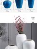 Nordic Ceramic Hydroponic Vase for Home Decor - Living Room Flower Arrangement and Dining Table Ornament