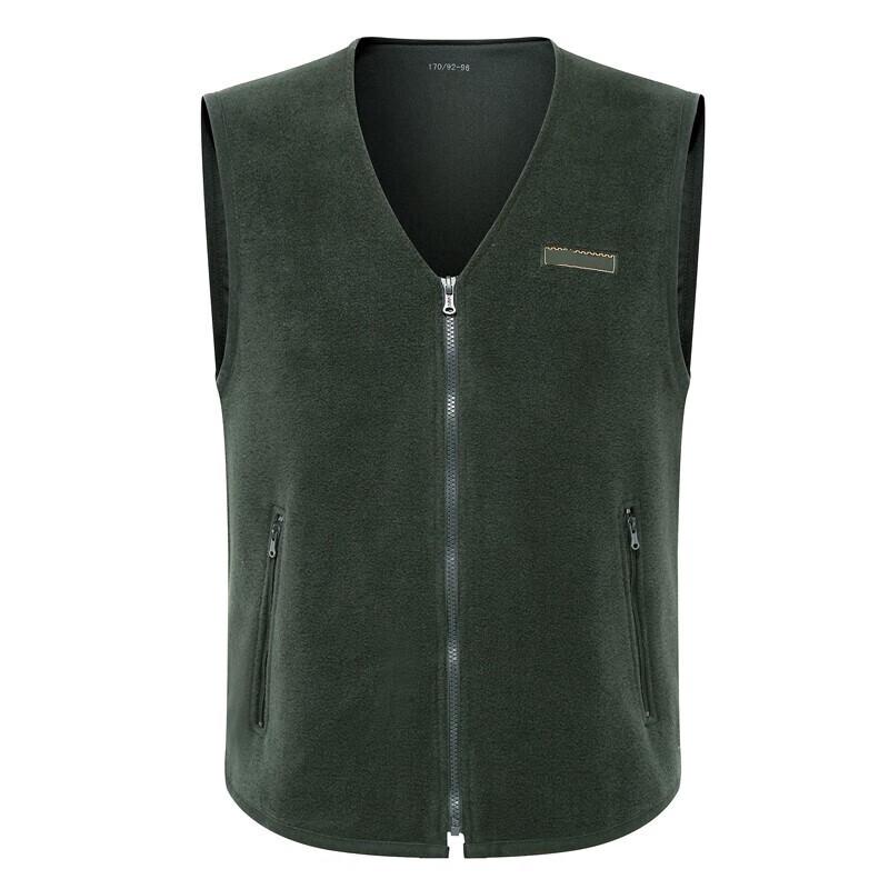 

Men s Winter Warm Fleece Zipper Vest 175/92-96