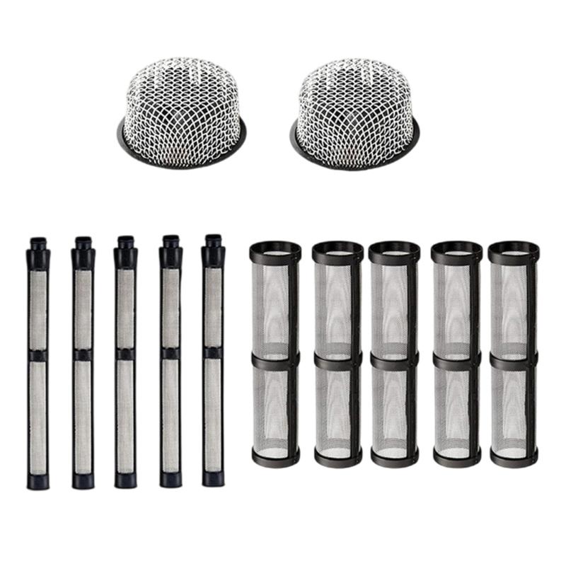 246385 246384 287032 Filtersatz Ersatz für 390 395 490 495 495 595 3400 Airless-Spritzpistolen Saugrohrfilter Siebsatz