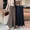 Autumn & Winter High-Waisted Slimming Draped Bodycon Fishtail Skirt for Women