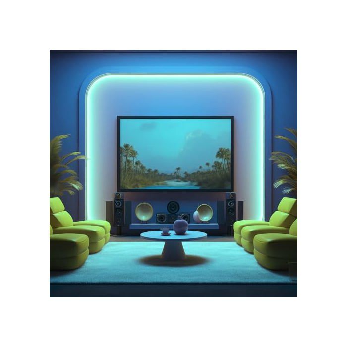 Bandă neon LED - KSIX smart your tech - 5 m - Decupabilă - 4300 lm - Sincronizare muzică