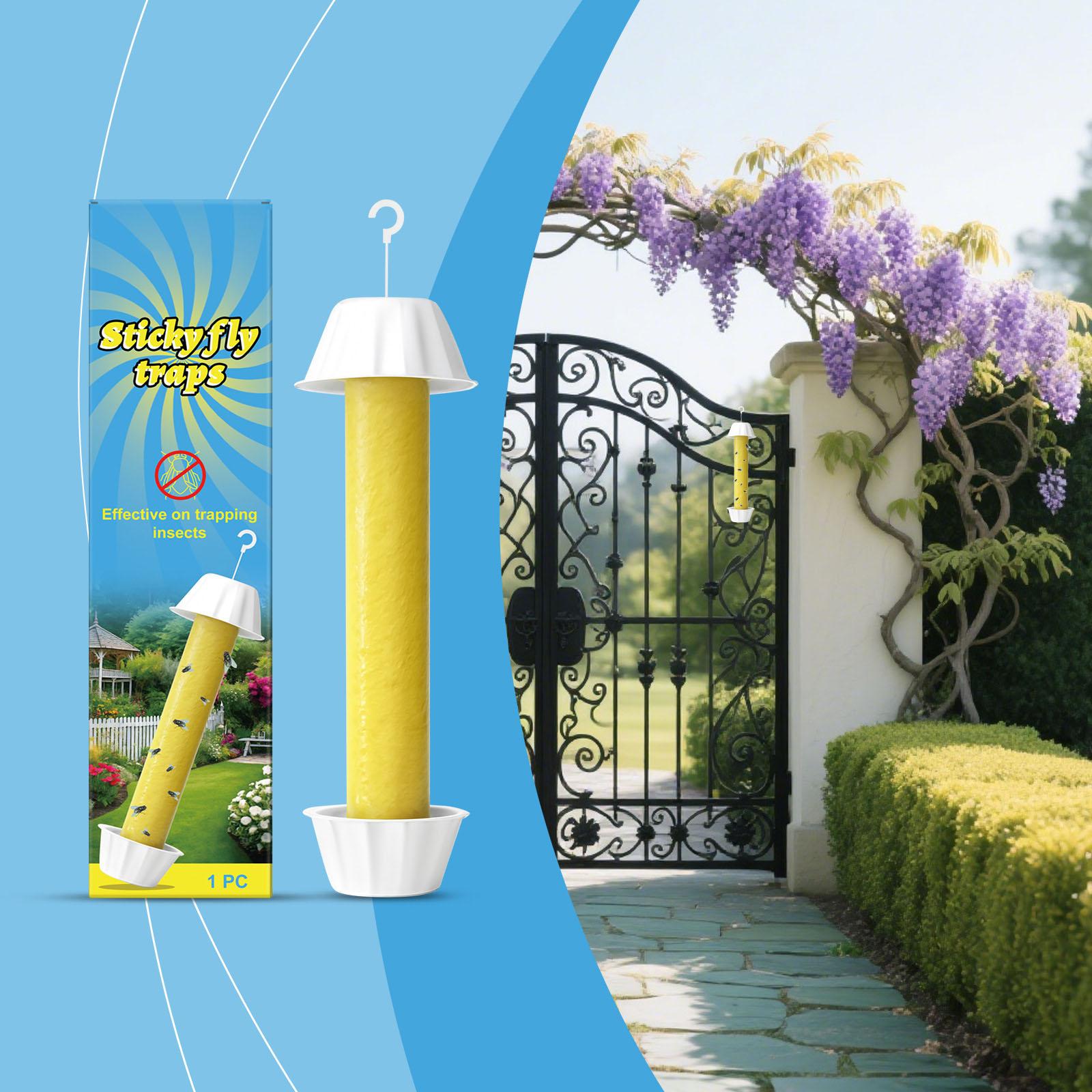 

Sticky Trap, Daily Household Odorless Insect And Fly Removal Tool, Hanging Catcher One Size