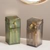 Dust-proof Makeup Brush Storage Pen Holder Eyebrow Pencil Organizer with Cover Pearl Light Luxury Dressing Table Home Decoration