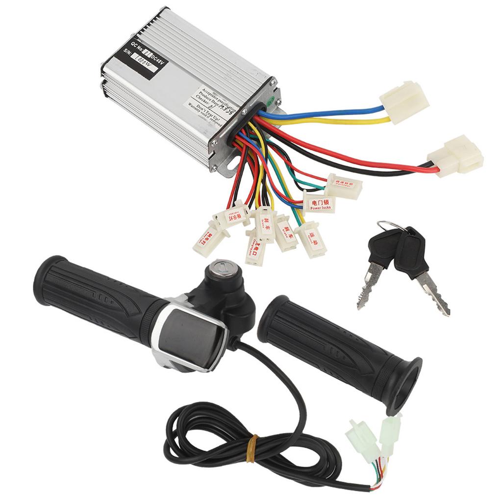 48V 1000W Controller Set with Lock Accessory for E‑Bike Electric Scooter Electric Tricycle