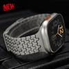 Stainless Steel Band for Apple Watch Ultra 3 49mm 44mm 45mm 46mm 42 40 41 38mm Magnetic Strap for IWatch Series 11 10 9 8 7 6 SE