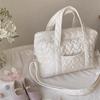 Borsa a tracolla portatile Borsa a tracolla grande capacità per mamma e bambino, con tracolla singola, con cartone animato, per esterni
