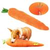 Pet Toy Chew Resistant Cat Dog Toy Self-Entertainment Sound Simulation Extra Large Carrot Fake Fruit Toy