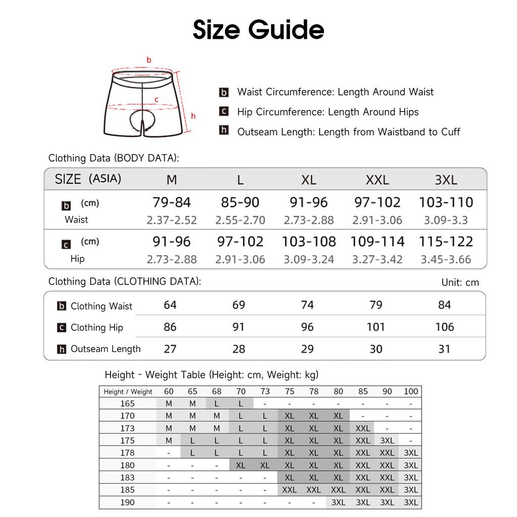 Padded Bike Shorts for Men Mens Bike Shorts with Padding Bike Shorts for Men Cycling Riding Shorts Bike Riding Underwear