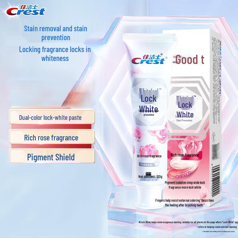 

Crest Dual-Color Lock White Toothpaste