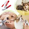 Pet Nail Clippers Cat Nail Trimmer Stainless Steel Adjustable Pet Toenail Trimming Tool With File Dog Nail Trimmer Finger Cutter