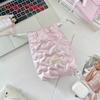 Portable Pu Girls Purse With Adjustable Drawstring For Travel And Makeup Storage