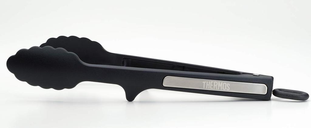 Clește termos din nailon, negru, pentru ustensile de bucătărie BK KT-T001