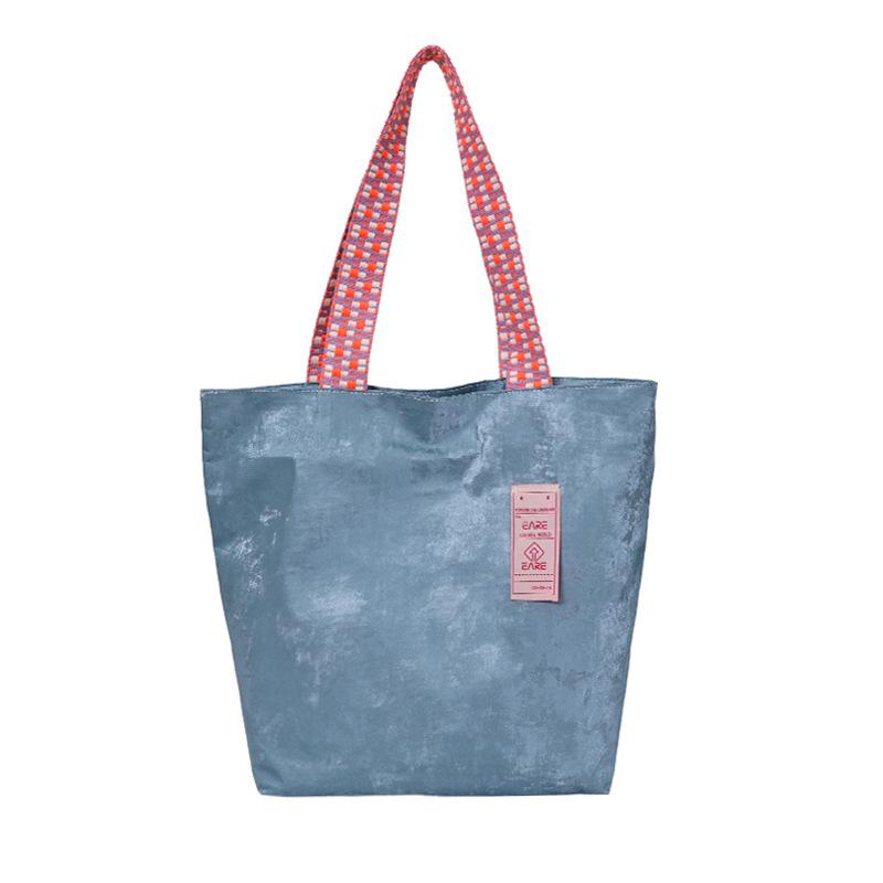 Women s Tote Bag Commuter Large Capacity Shoulder Bag синий