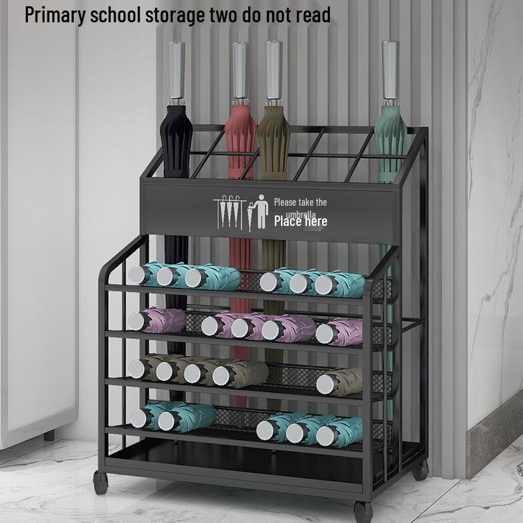 Commercial Large-Capacity Umbrella Rack for Hotel Lobbies and Doorways