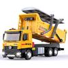 Dump Truck Toy, Large Dump Trucks Metal Cab, Big Construction Trucks with Lights and Sounds, Construction Vehicle Toys, Kids Birthday Xmas Gifts