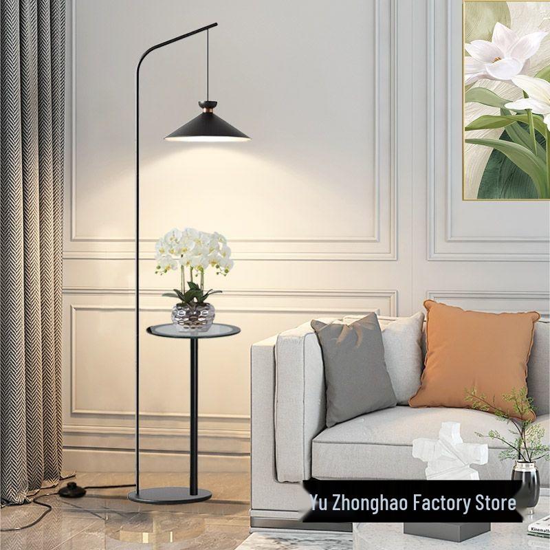 Modern Minimalist Art Floor Lamp: Luxurious Ambient Lighting for Living Room