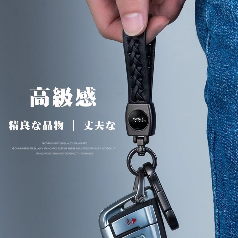 WENERYI Delica Mini Auto Passt für Alle Mitsubishi Delica Mini 30 Serie Schlüssel Schlüssel Schlüssel Fahrzeug Echter Karabiner Bequem zum Stilvollen Auto Schwarzer Schlüsselanhänger,