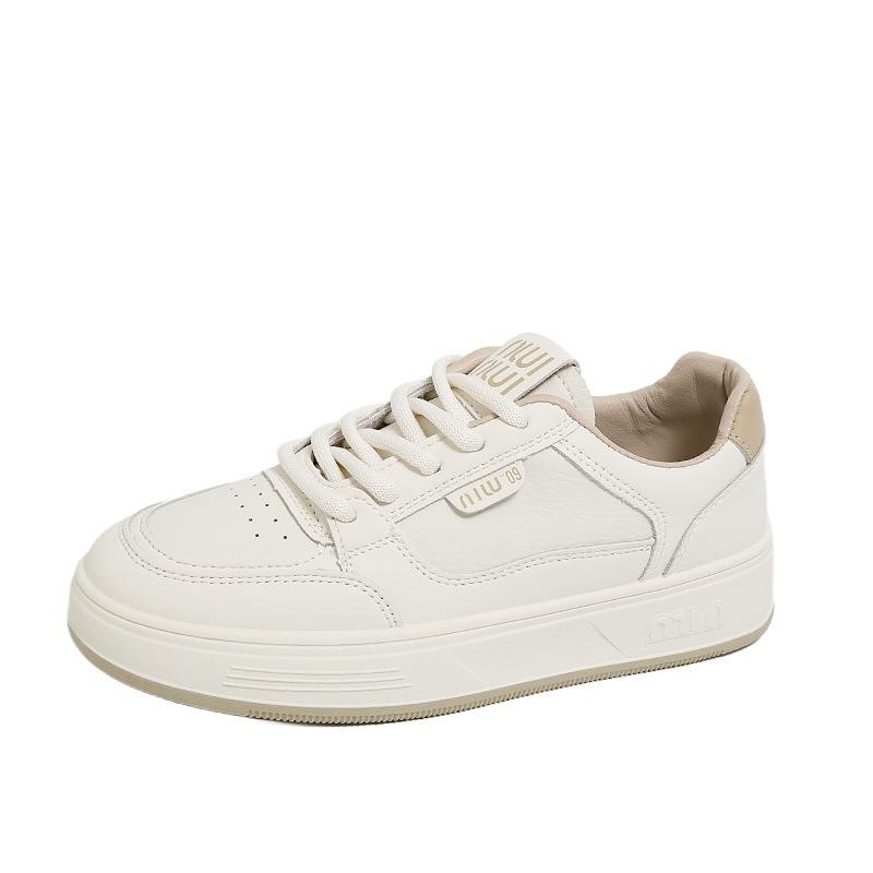 Leather Soft-soled Little White Shoes Women's Shoes Autumn New Student Versatile Board Shoes Platform Casual Sports Shoes