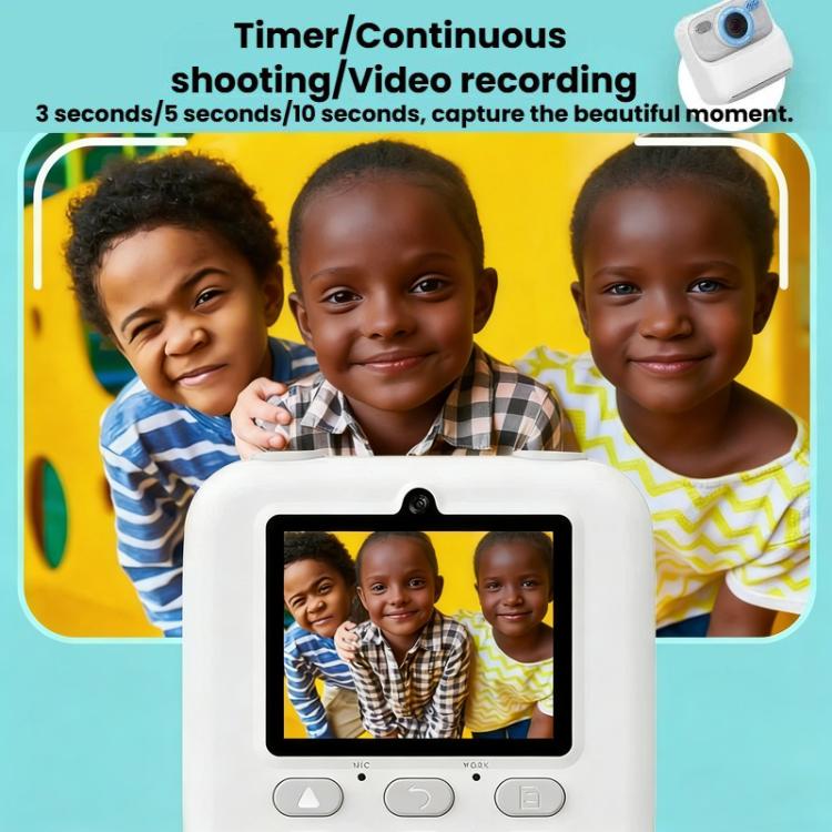 P79 Kids Instant Print Digital Camera Video Recorder Thermal Printing Digital Camera