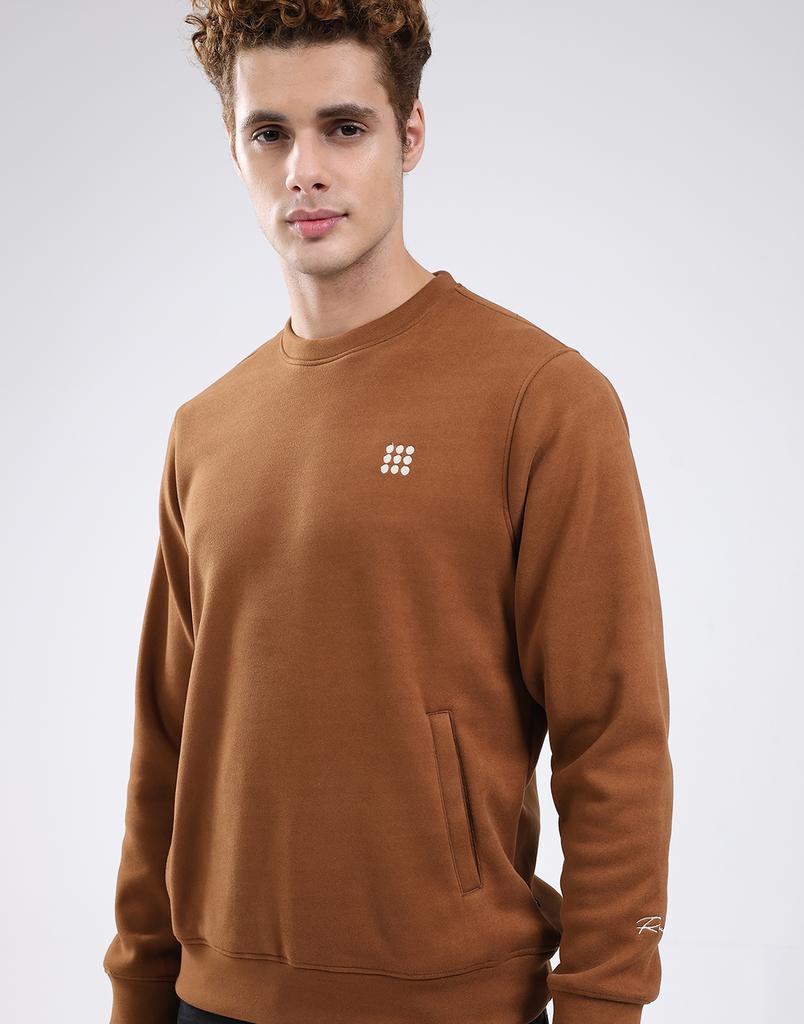 Rock it Men's Round Neck Full Sleeve Sweatshirt