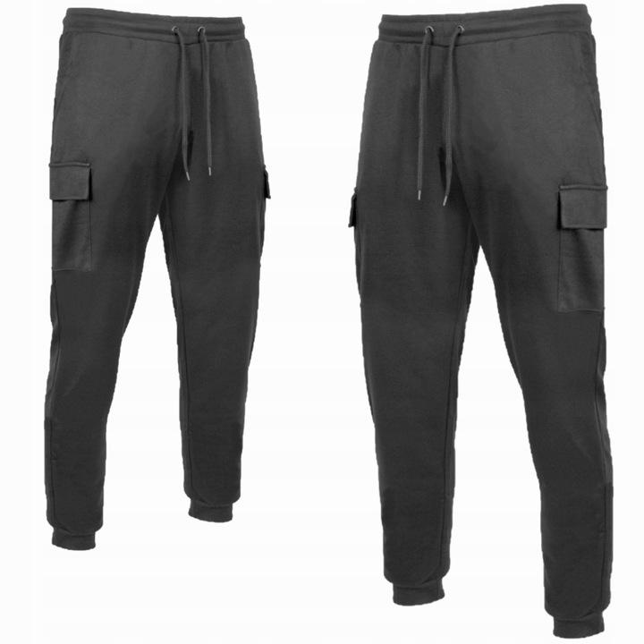 Herren Jogginghose Arbeitshose Jogger Schwarz. M