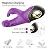 9 Modes Automatic Telescopic Rotation Vibrator Thrust Dildo Women  G Spot Clitoris Stimulator Female Masturbation Sex Toys for Woman