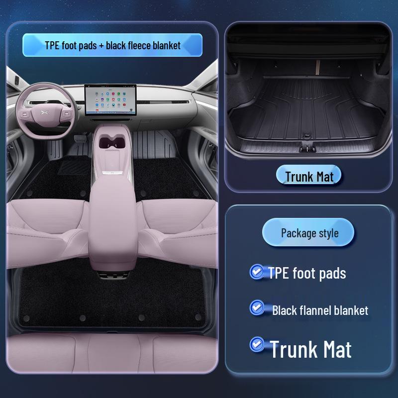 Xiaopeng M03 MAX TPE25 Floor Mats & Modification Accessories Set