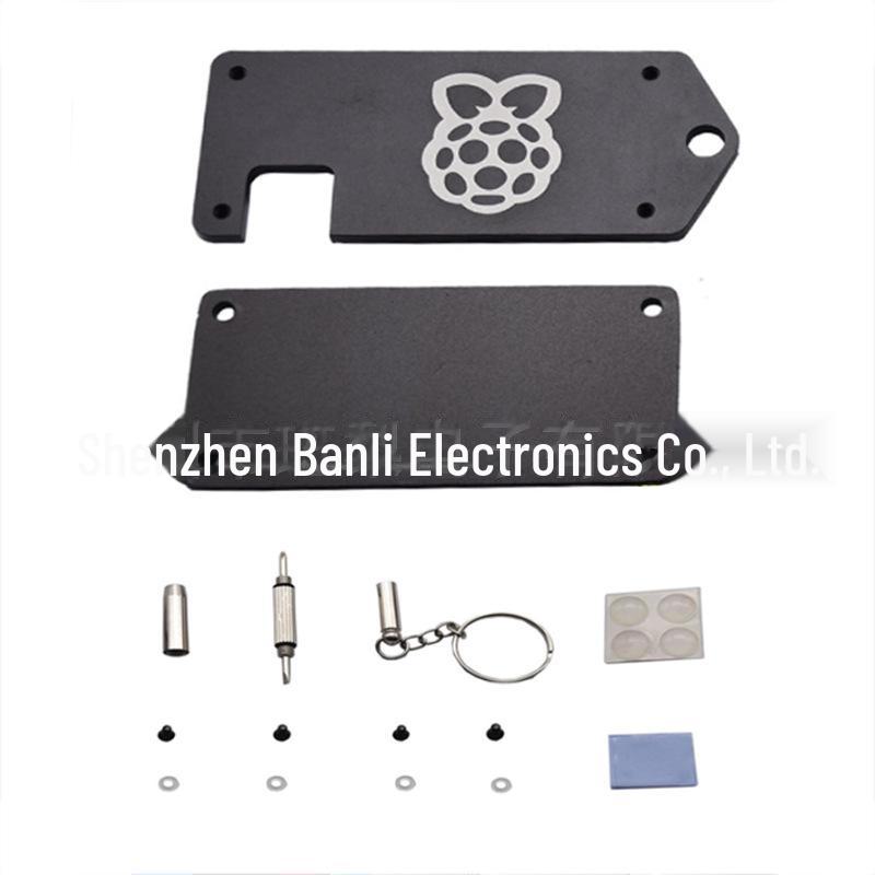 Raspberry Pi Zero W Ultra-Thin CNC Aluminum Alloy Protective Shell
