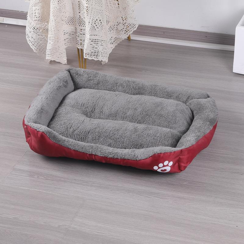 Cztery Pory Roku Kolorowe Legowisko dla Psa - Uniwersalna Mata dla Zwierząt Małych Ras