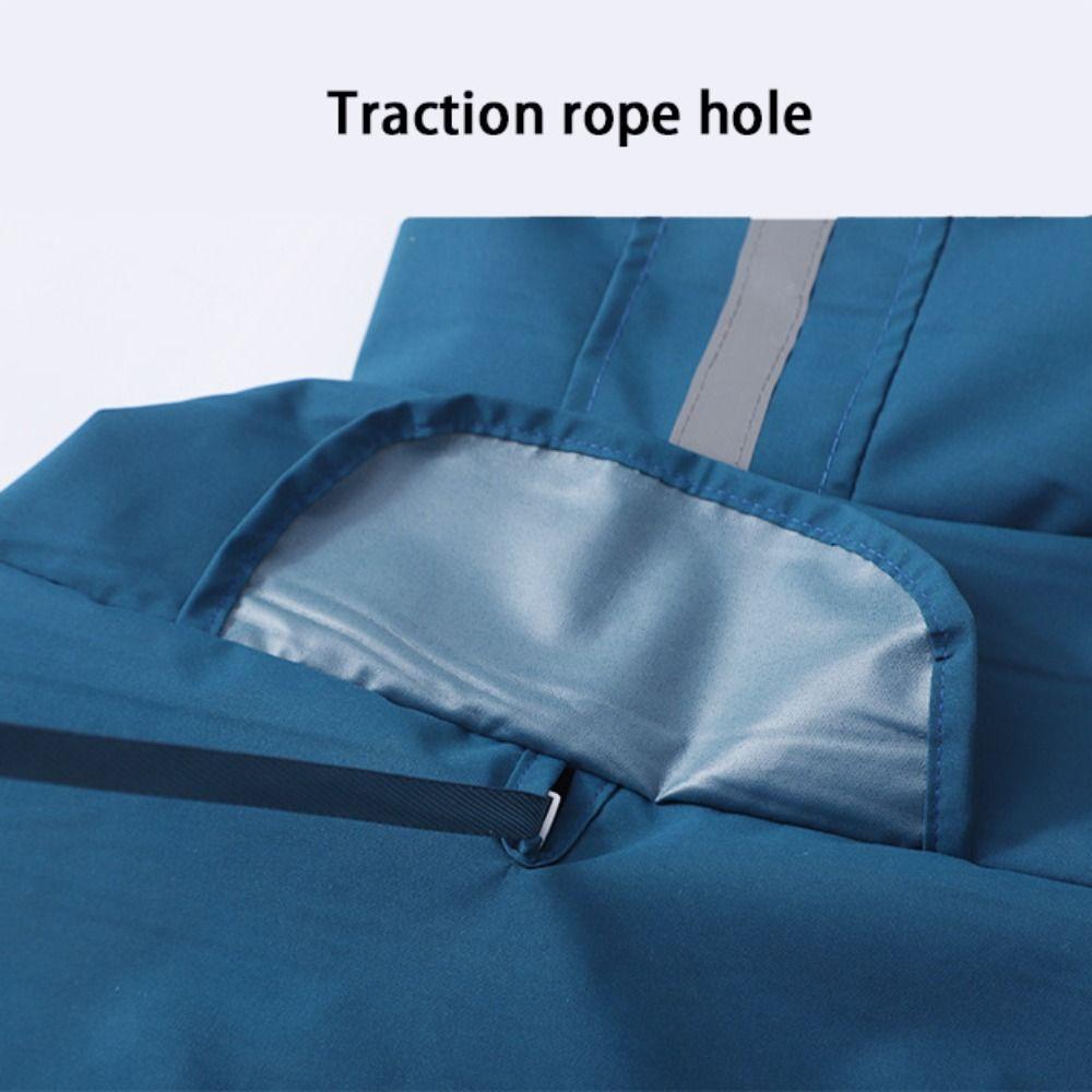 Adjustable Dog Raincoat Waterproof Puppy Rain Jumpsuit Practical Pet Waterproof Jacket  Walking
