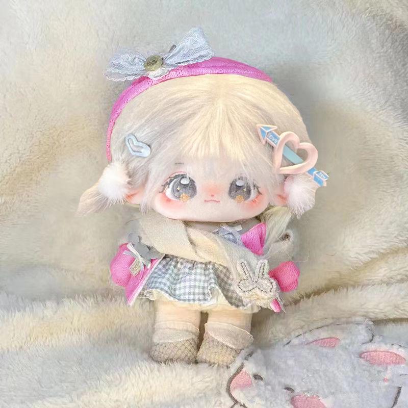 In Stock Nannan Cotton Female Doll with Exploded Hair – Perfect Gift for Classmates or Girls