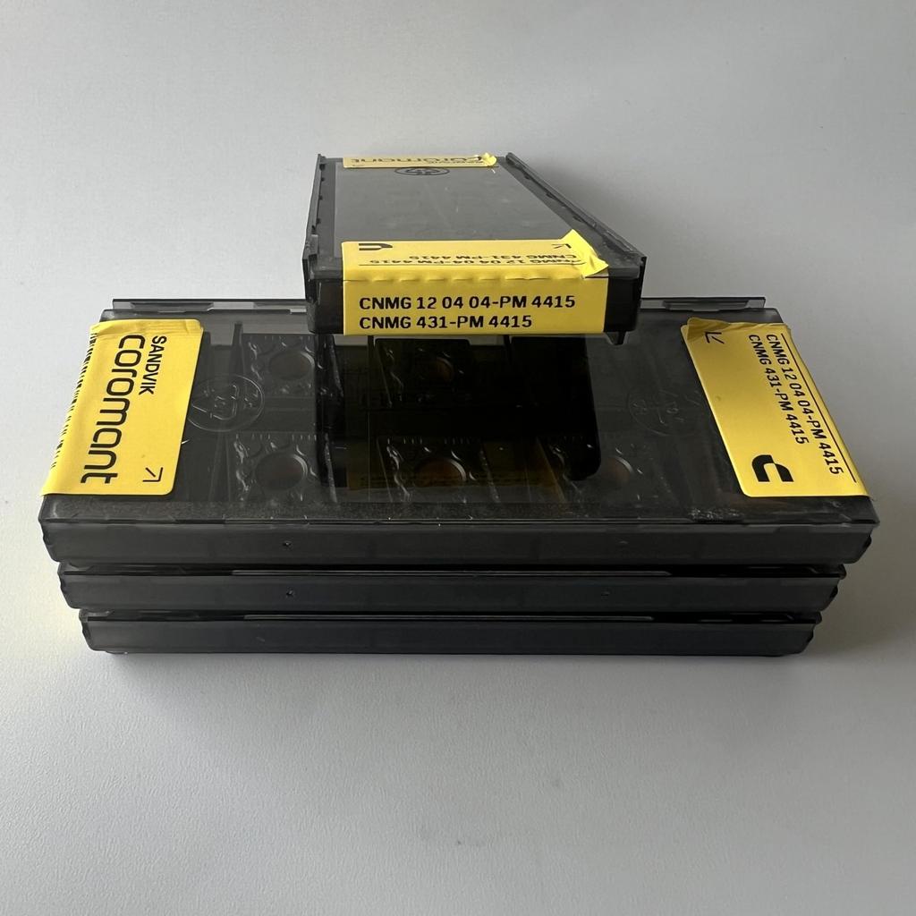 Sandvik / CNMG120404-PM 4415 / Original Swedish Hard Alloy Blade 10 Pcs