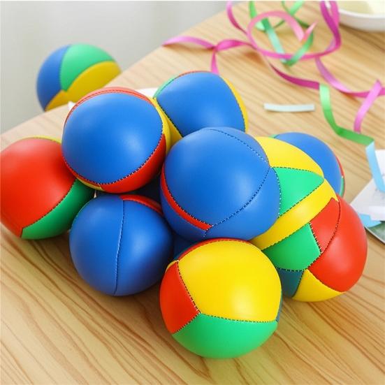 Juggling Balls for Kids, Soft Bean Bags, Throw Toss Sandbags, Soft Stress Relief Toy for Outdoor Party Game Entertainment