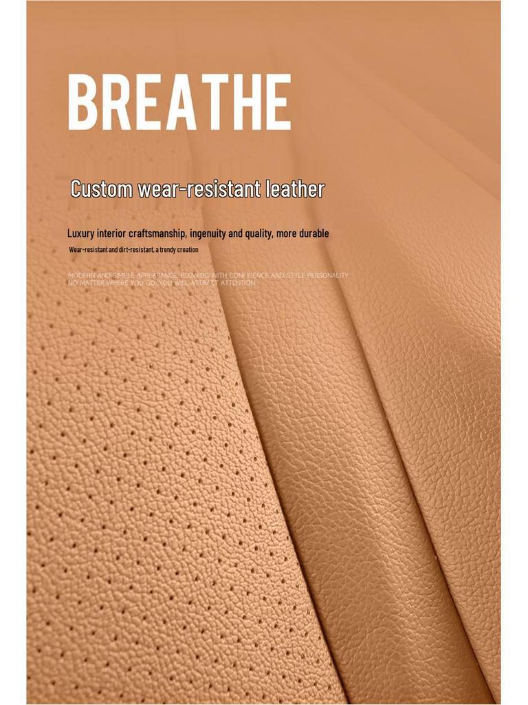 Universal Leather Seat Cover for 23 Galaxy L7 Models - Full Surround, All-Season Car Cushion
