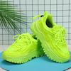 Chunky Sneakers Fashion Running Sports Shoes Women Platform Shoes Men Breathable Casual Sneakers Thick Sole Outdoor Footwear