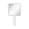 Eyelash Extension Handheld Makeup Mirror Square Makeup Vanity Mirror with Handle Hand Mirror SPA Salon Compact Mirrors