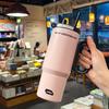 Large Capacity 316 Stainless Steel Insulated Cup with Straw and Portable Handle
