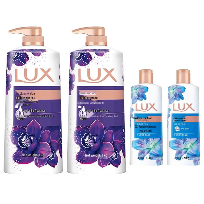 LUX Scented Shower Gel Duo Pack