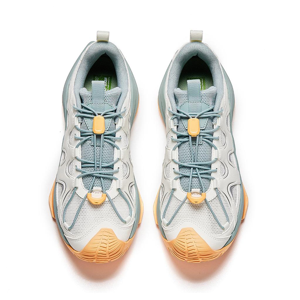 Anta Explore Lite Versatile Outdoor Shoes Men Shoes Ivory-White Moss-Green 912616639-2