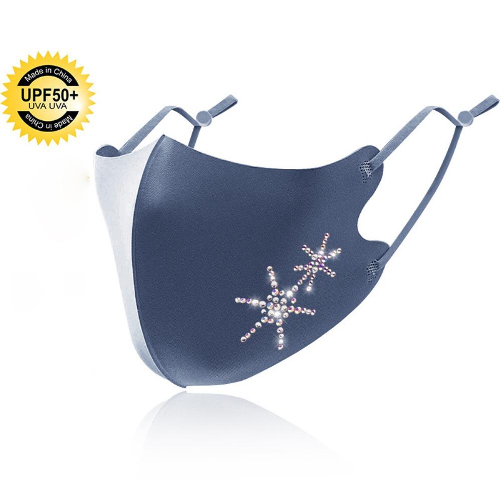 Breathable Ice Silk Mask Anti-UV Anti-sun Mask Fashion Riding Face Mask  Gift