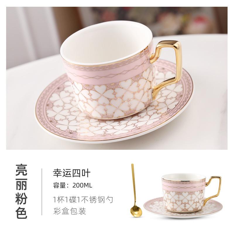 

Керамическая кофейная чашка Nuoxuan Dazzling Gold Phnom Penh Британская кофейная чашка Чашка для послеобеденного чая Чашка для чая с блюдцем и ложкой 101-200ml