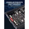 4 Channel Class AB 12V Car Amplifier, 7800W Max Power Stereo Amplifier, Car Audio Amplifier Drive Subwoofer & Speaker, Amplifier