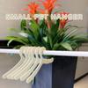 Pet Clothing Hangers Plastic Pet Hangers Suitable For Puppies And Kittens Clothing 19 X 9 X 0.2 Cm Hanging Plastic Clothes Rack