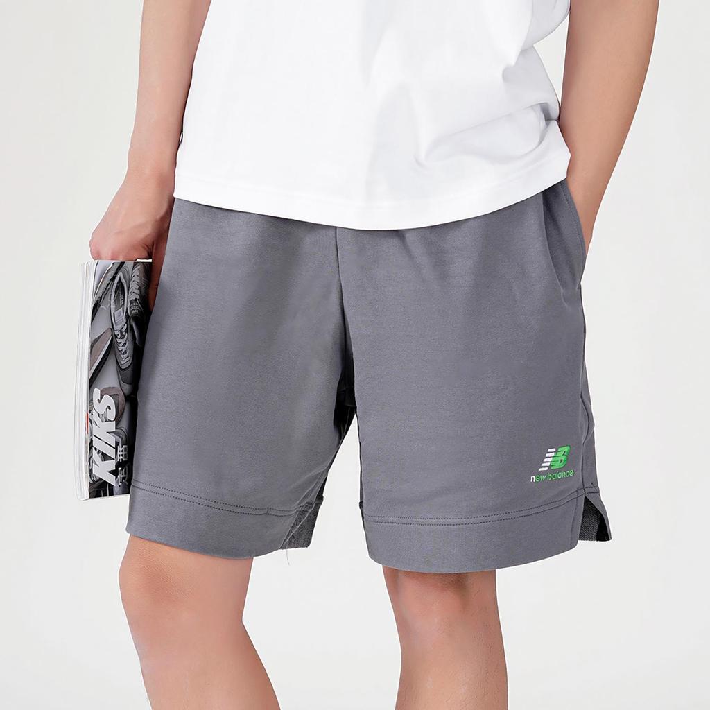 New Balance Nice Rice Casual Shorts Men's Gray Moderate (Unisex) Casual Shorts AMS22383 SYA