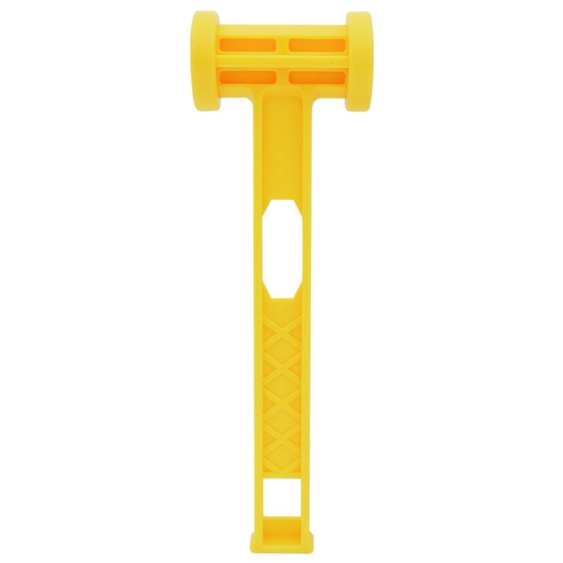 Outdoor Ultralight Plastic Tent Hammer Multifunctional Ground Stake Mallet Portable Tool for Camping Backpacking Hiking