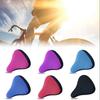 Seat Cushion Cover Bicycle Saddle 3D Soft Bike Seat Cover Silicone Seat Cushion Cycling Breathable Saddle Comfortable Bicycle